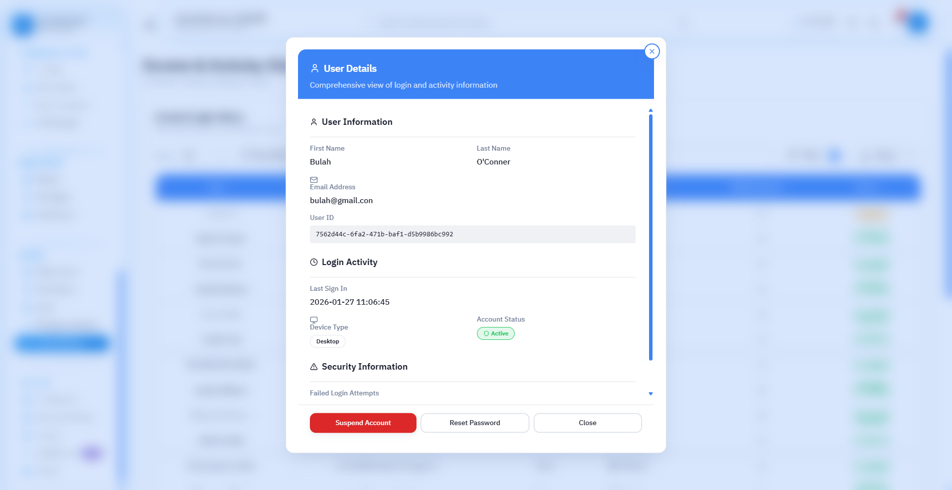 home system users access2