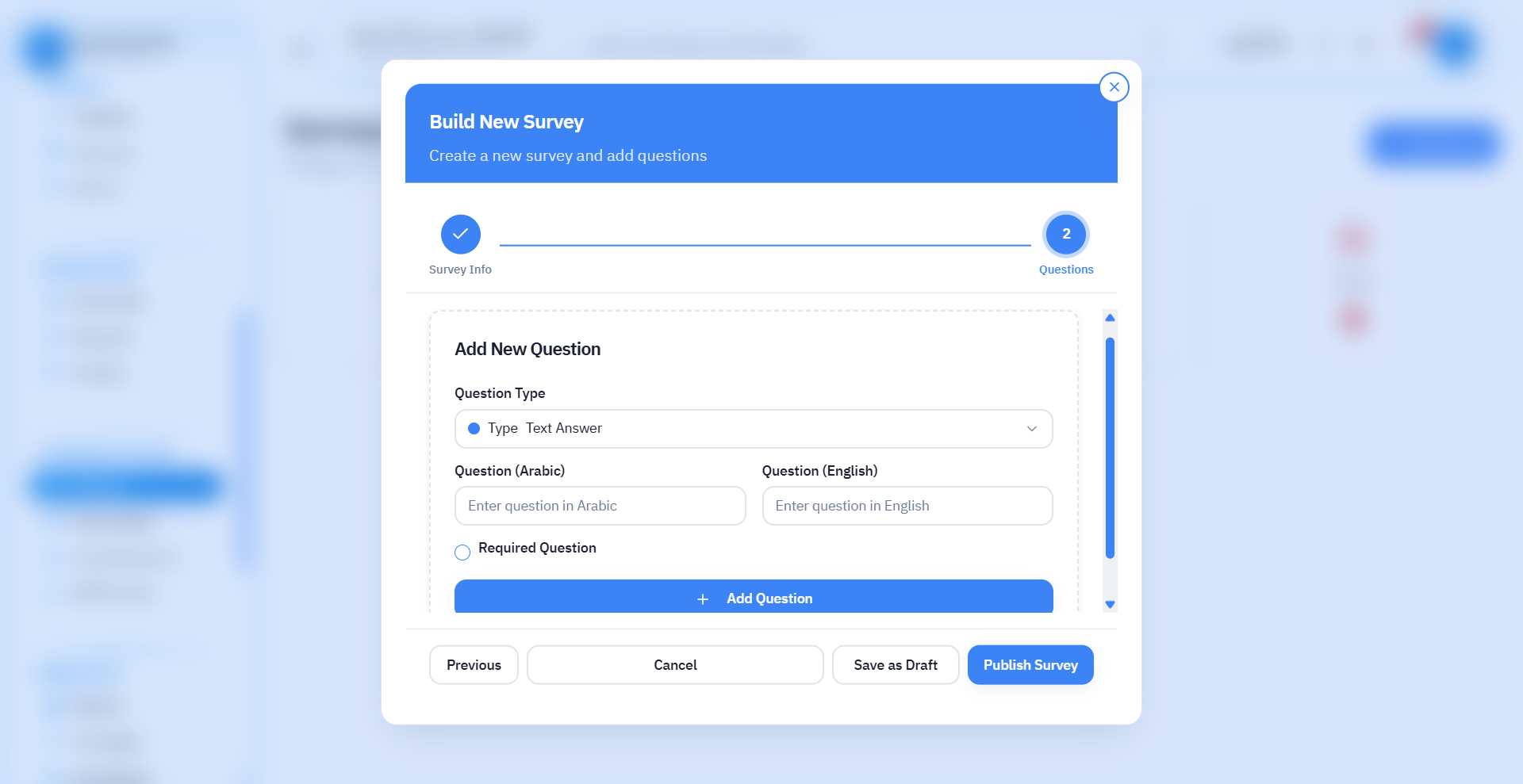 home system survey two